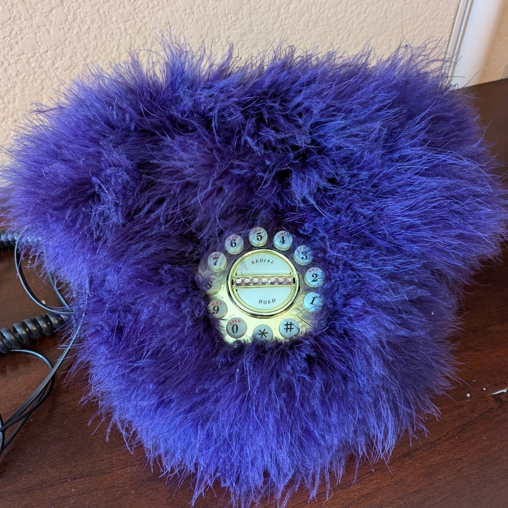 Fluffy Landline Phone